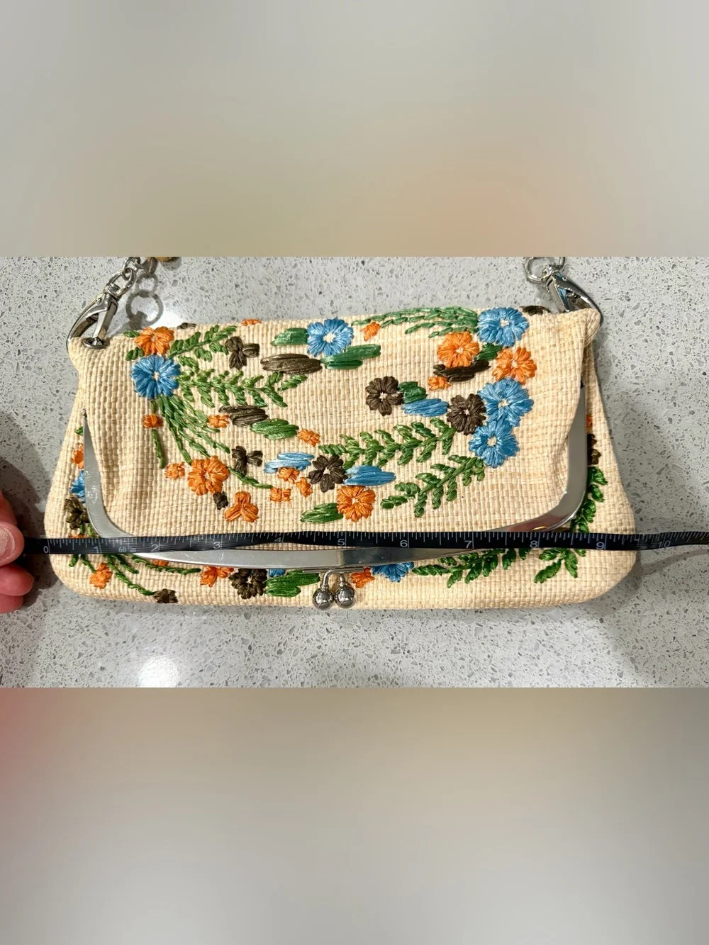 Rafe for Target Embroidered & Beaded Handle Shoulder Bag
